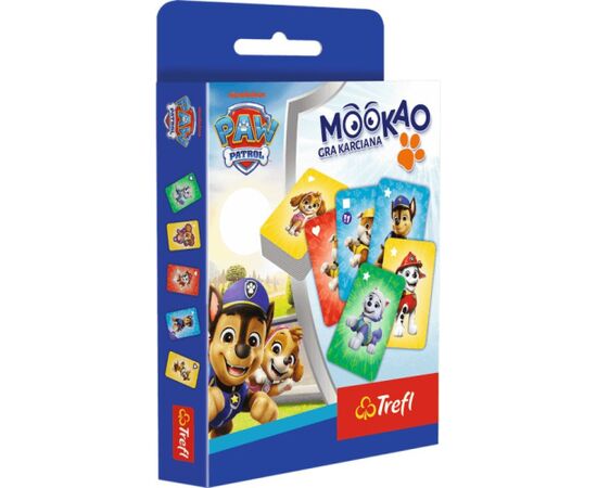 Trefl GRA KARCIANA MOOKAO JUNIOR PAW PATROL TREFL P10 Galda spēles