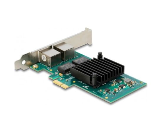 DeLOCK PCIe x1 to 2x RJ45 Gbit, LAN adapter (Intel i350) Новинки Компьютерная техника