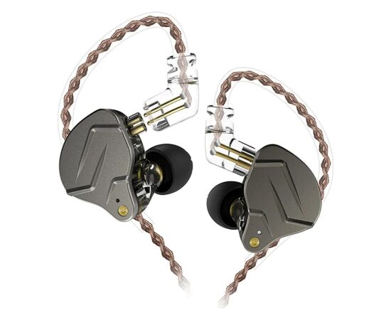 KZ ZSN PRO NO MIC - in-ear headphones, graphite Aудио-видео