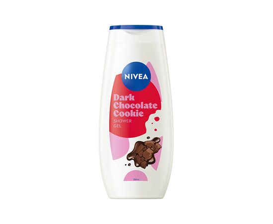 Nivea Dark Chocolate Cookie Shower Gel - Sprchový gel 250ml Духи и косметика