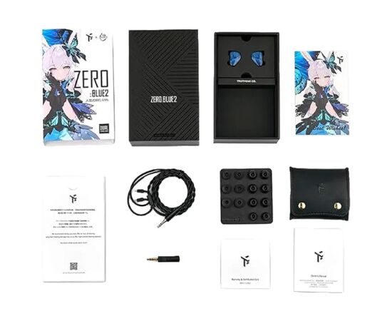TRUTHEAR Zero Blue 2 Wired Headphones (blue) Austiņas