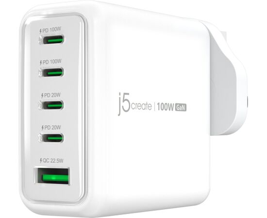 LĀDLĒTĀJS  j5create 100W GaN  USB-C Новинки Компьютерная техника