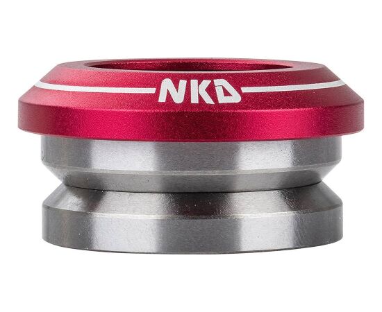 Stūres gultņi NKD Integrated Pro Headset Red Piederumi skrejriteņiem