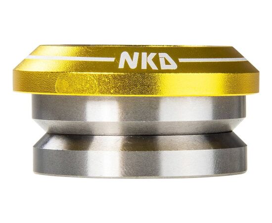Stūres gultņi NKD Integrated Pro Headset Gold Piederumi skrejriteņiem