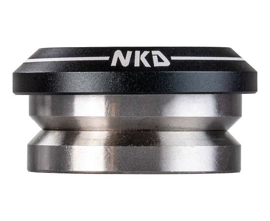 Stūres gultņi NKD Integrated Pro Headset Black Piederumi skrejriteņiem