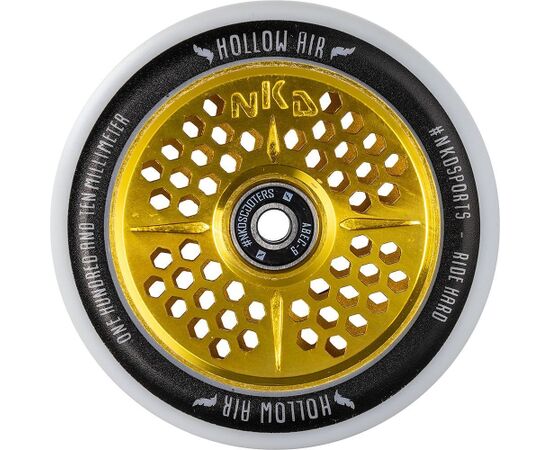Ritenis NKD Hollow Air 110mm White Gold аксессуары для скутеров