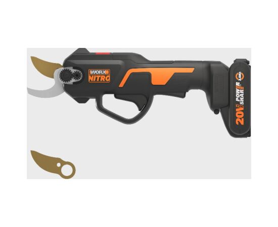 Cordless pruner shear WG330E, Worx Новинки Для дома и сада 