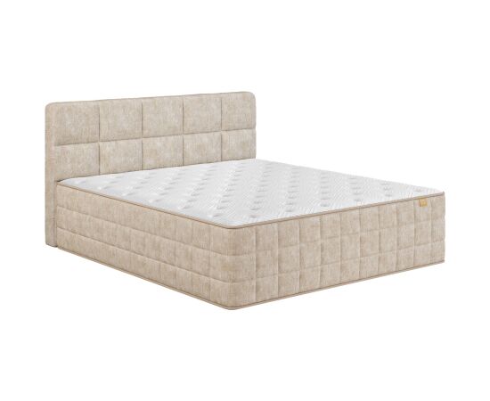 Continental bed EVENING ZONE 180x200cm, beige Кровати