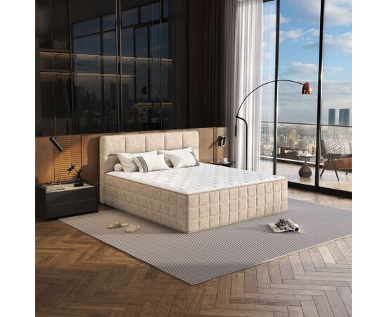 Continental bed EVENING ZONE 180x200cm, beige Кровати