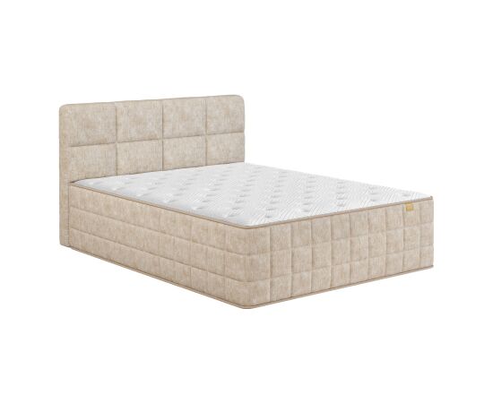 Continental bed EVENING ZONE 160x200cm, beige Кровати