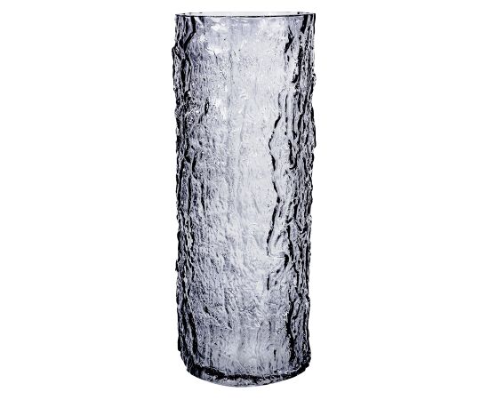 Vase AMY D12xH30cm, grey glass Новости, мебель, дом