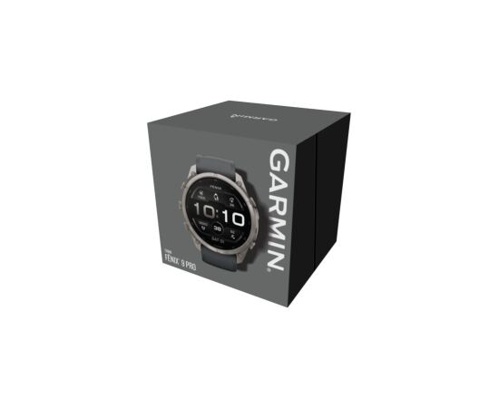 Garmin   Fenix 9 Pro – 51mm
Titanium with Graphite/Black Silicone Band Smart-Watch Pulksteņi