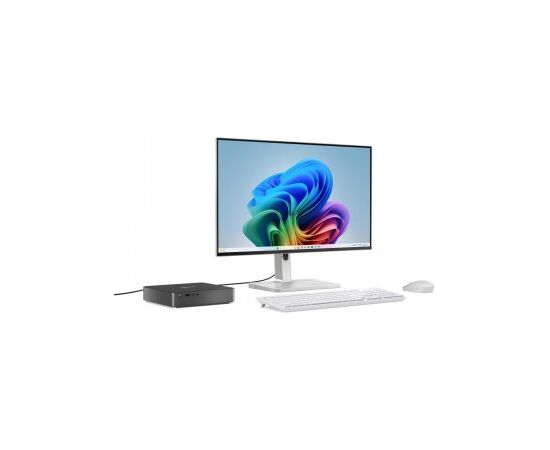 LENOVO IDEACENTRE MINI SNAPDRAGON X PLUS X1P-64-100/32GB/1TB SSD/QUALCOMM ADRENO GPU/COPILOT+PC/W11H (LUNA GREY) Personālie datori
