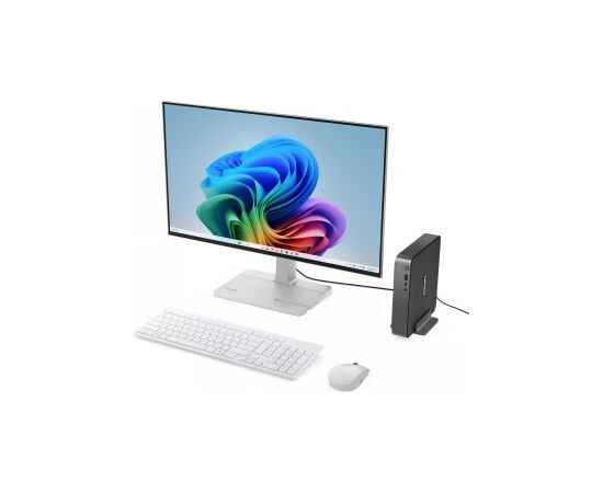 LENOVO IDEACENTRE MINI SNAPDRAGON X PLUS X1P-64-100/32GB/1TB SSD/QUALCOMM ADRENO GPU/COPILOT+PC/W11H (LUNA GREY) Personālie datori