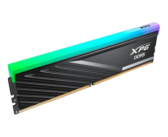 ADATA DDR5 - 48GB - 6000 - CL - 30 (2x 24 GB) dual kit, RAM (black, AX5U6000C3024G-DTLABRBK, Lancer Blade RGB, INTEL XMP, AMD EXPO) RAM Operatīvā atmiņa