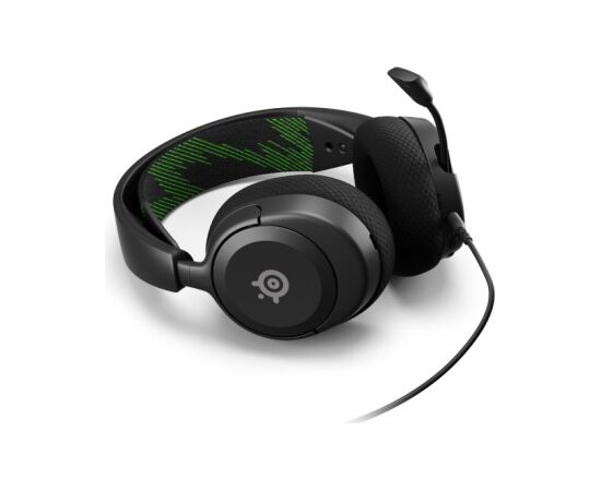 Steelseries ARCTIS NOVA 1X Headset Wired Head-band Gaming Black, Green Aудио-видео