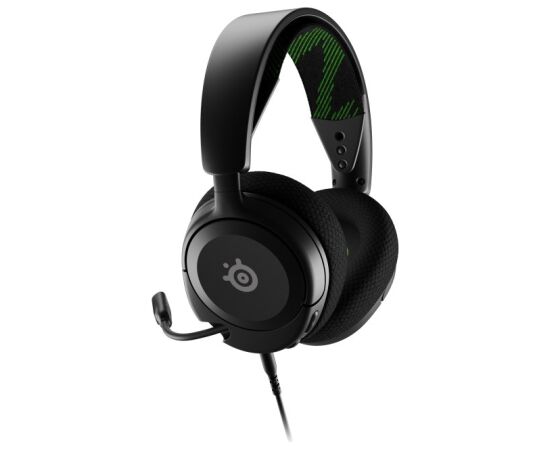 Steelseries ARCTIS NOVA 1X Headset Wired Head-band Gaming Black, Green Aудио-видео