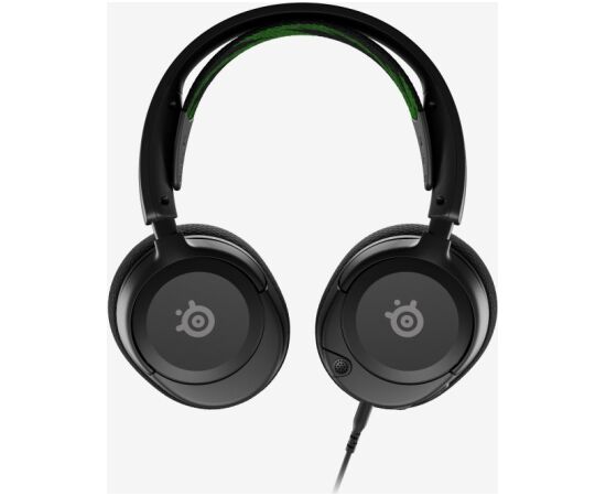 Steelseries ARCTIS NOVA 1X Headset Wired Head-band Gaming Black, Green Aудио-видео