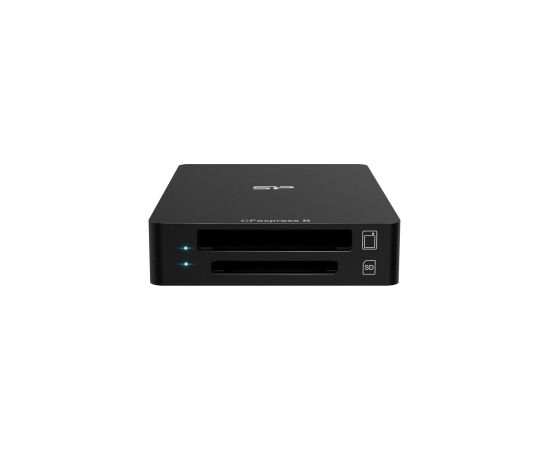 Czytnik kart Silicon Power CreatePro BS10 CFexpress Type B oraz SD 4.0 10Gbps Black Karšu lasītāji