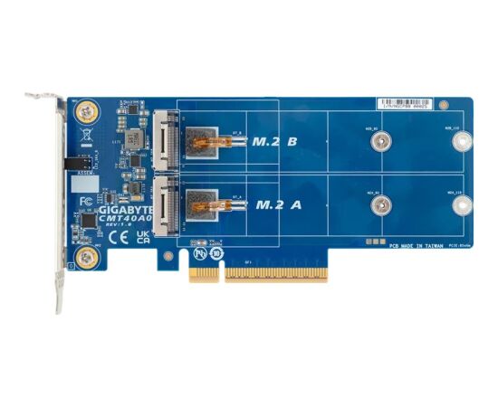 GIGABYTE CMT40A0 interface cards/adapter Internal M.2 Strīmošanas kartes un piederumi.