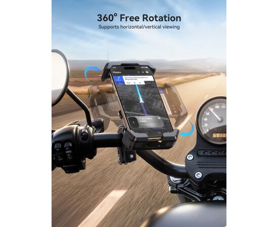 Bicycle phone holder Joyroom JR-ZS428 black Telefonu Turētāji Auto Velo Moto