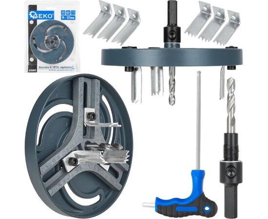 Geko Urbis regulējams kokam, reģipsim 19-127mm Bi-Metal Новинки Для дома и сада 
