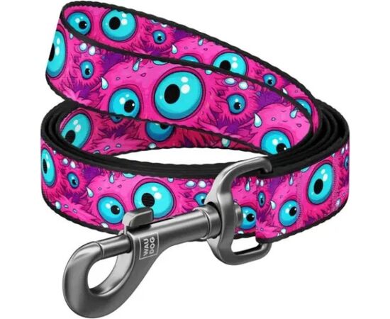Waudog WAU DOG SMYCZ NYLON  M 20mm/300cm         MONSTER EYE Citas preces