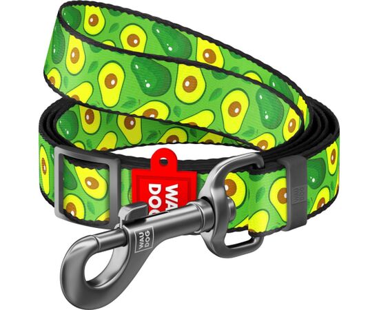 Waudog WAU DOG SMYCZ NYLON REGULOWANA            25mm/152-183cm AVOKADO Citas preces