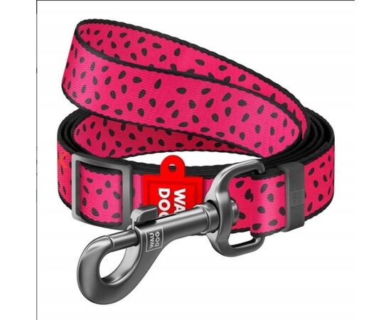 Waudog WAU DOG SMYCZ NYLON REGULOWANA            20mm/152-183cm ARBUZ Citas preces