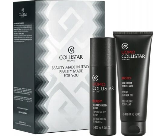 Collistar COLLISTAR SET (48-HOUR FRESHNESS DEODORANT SPRAY 100ML + TONING SHOWERGEL 100ML) Духи и косметика