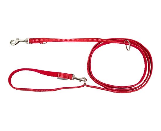 Dino Smycz regulowana Love Heart, 10mm/220cm, czerwona w serca Citas preces