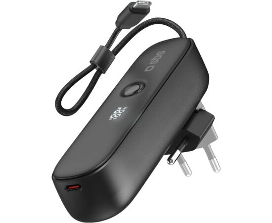 SBS power bank PD20 5000mAh, black Новинки Компьютерная техника