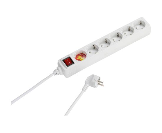Vivanco extension cord 6 sockets 1.4m, white Jaunumi - Datori
