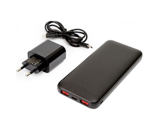 Platinet power bank + USB charger 10000mAh Kit PMPB10SETB, black Новинки Компьютерная техника