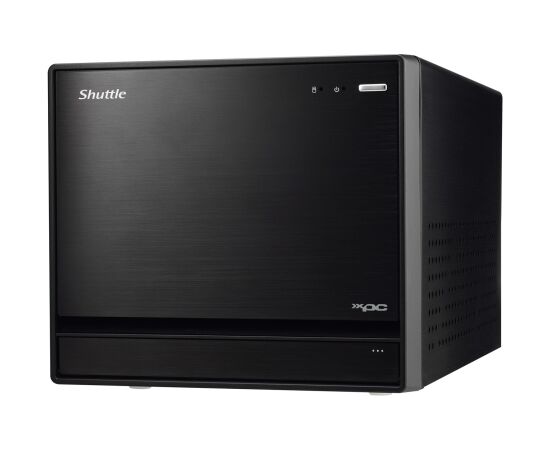 Shuttle PCB-SB860R811 SB860R8 XPC Cube Barebone, S-1851, Intel B860, 4x DDR5, Xe Graphics, 500W, black Personālie datori