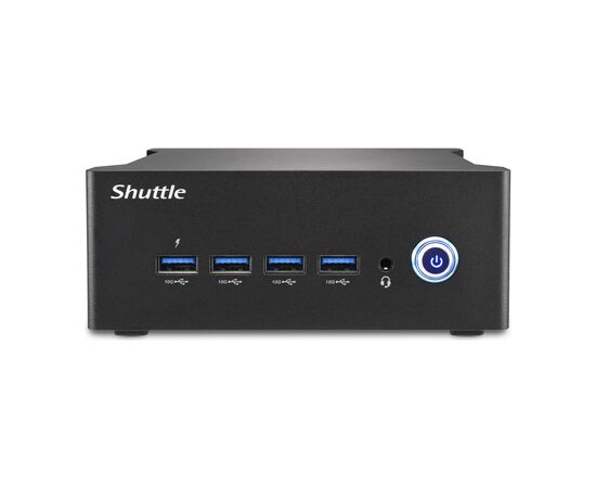 SHUTTLE XPC Nano NT10H5 Barebone Intel Core Ultra 5 125H 2xSODIMM 1xM.2 Personālie datori