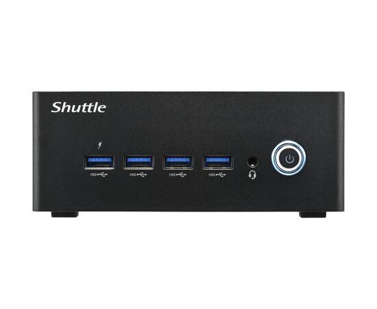SHUTTLE XPC Nano NT10H5 Barebone Intel Core Ultra 5 125H 2xSODIMM 1xM.2 Personālie datori