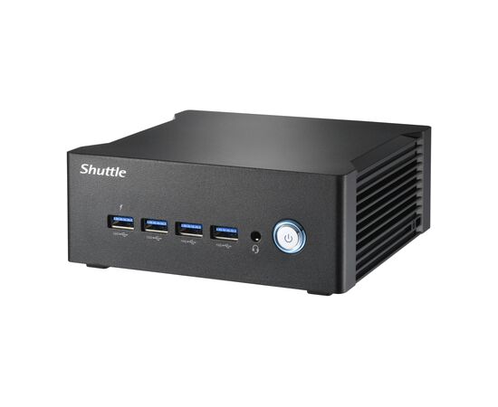 SHUTTLE XPC Nano NT10H5 Barebone Intel Core Ultra 5 125H 2xSODIMM 1xM.2 Personālie datori