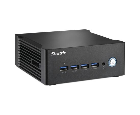 SHUTTLE XPC Nano NT10H5 Barebone Intel Core Ultra 5 125H 2xSODIMM 1xM.2 Personālie datori