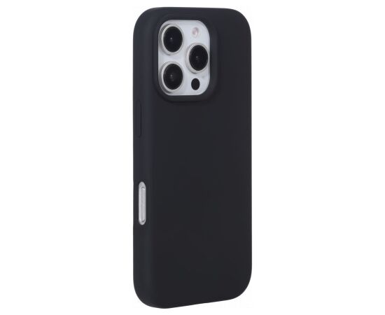 Evelatus Apple  iPhone 16 Pro Max Premium Magsafe Soft Touch Silicone Case Black Neoriģinālie Maciņi