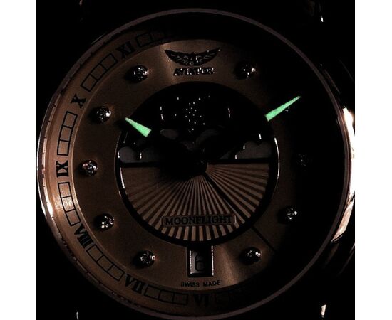 AVIATOR Douglas Moonflight  Diamonds Edition V.1.33.2.383.5 Rokas pulksteņi 