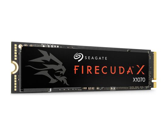 Seagate FireCuda X1070 2 TB (black, PCIe 4.0 x4, NVMe 1.4, M.2 2280) HDD Iekšējie cietie diski
