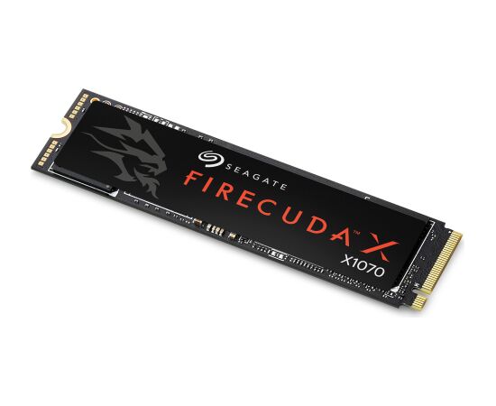 Seagate FireCuda X1070 2 TB (black, PCIe 4.0 x4, NVMe 1.4, M.2 2280) HDD Iekšējie cietie diski