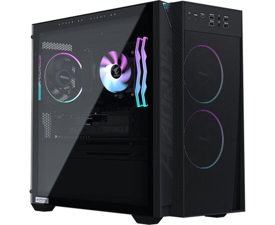 GigaByte AORUS PRIME 3 AP3A7N6-5111 (black/transparent, Windows 11 Home) Новинки Компьютерная техника