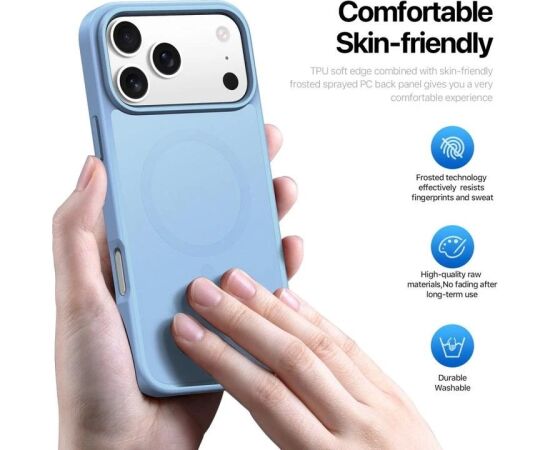 Case Dux Ducis Yind Apple iPhone 17 Pro Max/18 Pro Max blue Neoriģinālie Maciņi