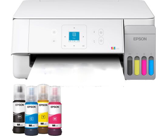 Epson EcoTank ET-2926 (white, USB, WLAN, scan, copy) Струйные многофункциональные устройства 