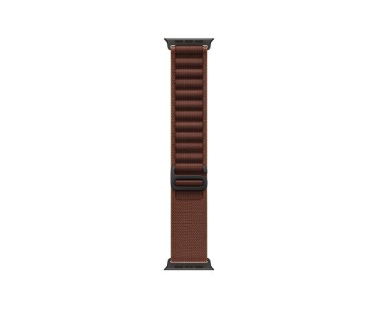 APPLE 49mm Burgundy Alpine Loop - Medium - Black Titanium Finish Smart pūlksteņu aksesuāri