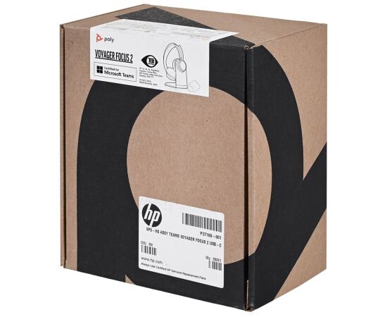 HP Poly Voyager Focus 2-M USB-C-C Headset USB-C/A Adapter Charging Stand Customer Special 1 Austiņas