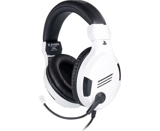 NACON BIGBEN Spēļu austiņas ar mikrofonu PS4 V3 White PS4OFHEADSETV3WHITE Austiņas