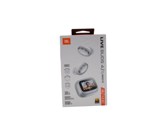 JBL Live Buds 4 bezvadu austiņas ar Bluetooth, 40 stundu akumulatora darbība Austiņas